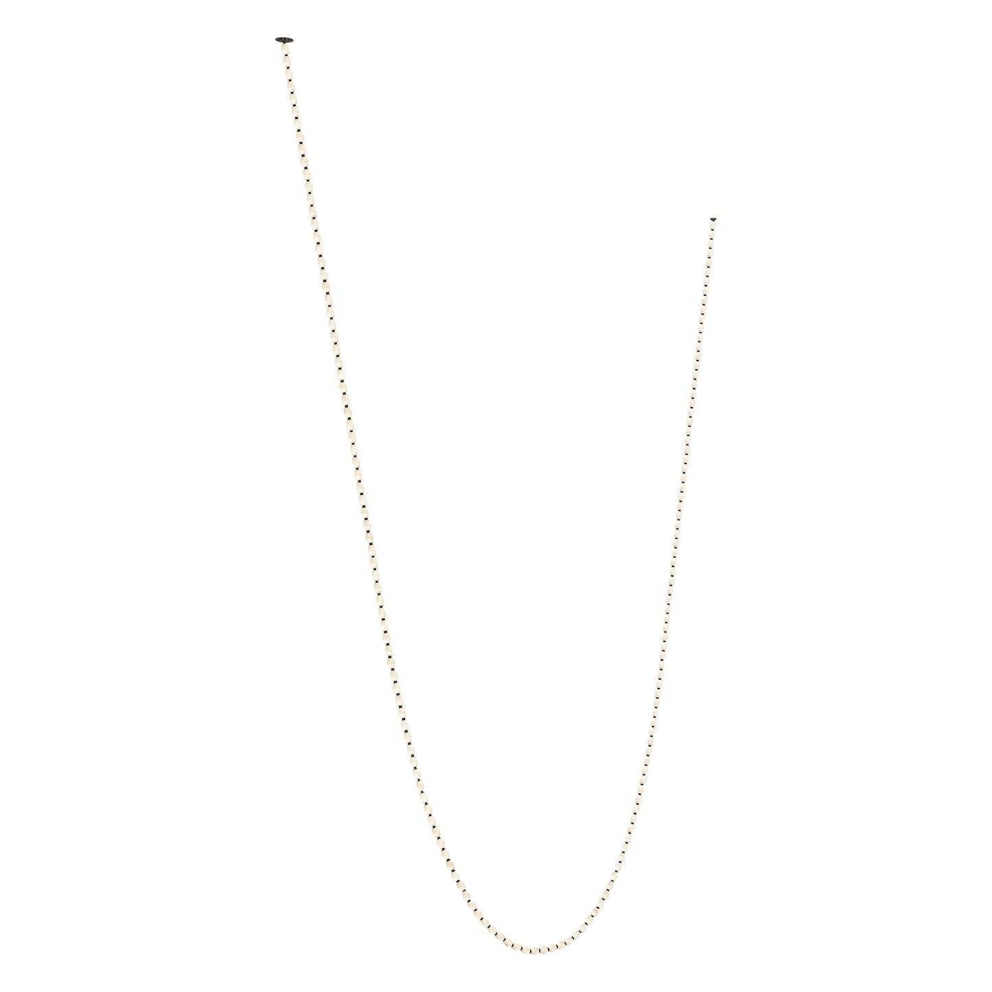 Collier LED Chandelier in Bronze/Alabaster (517-Inch).