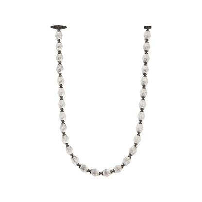 Collier LED Chandelier in Bronze/Crystal (84-Inch).