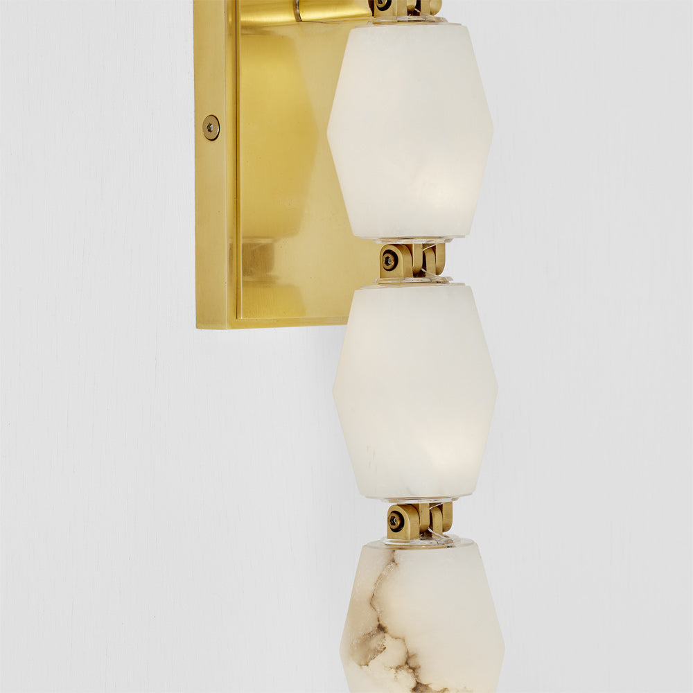 Collier LED Wall Light in Detail.