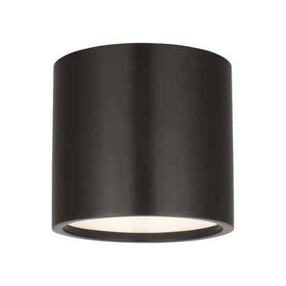Dola LED Flush Mount Ceiling Light in Bronze (6-Inch).