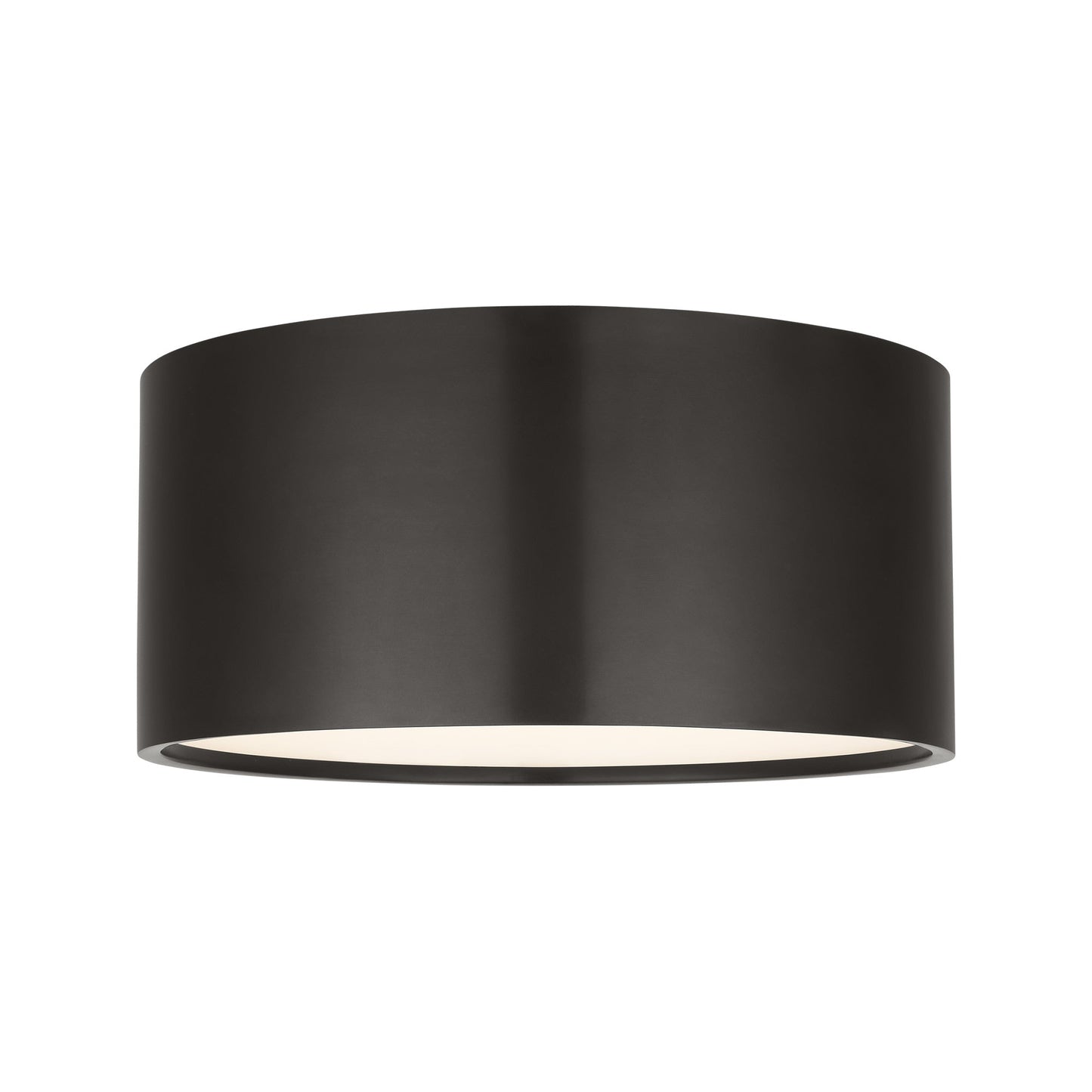 Dola LED Flush Mount Ceiling Light in Bronze (9.9-Inch).