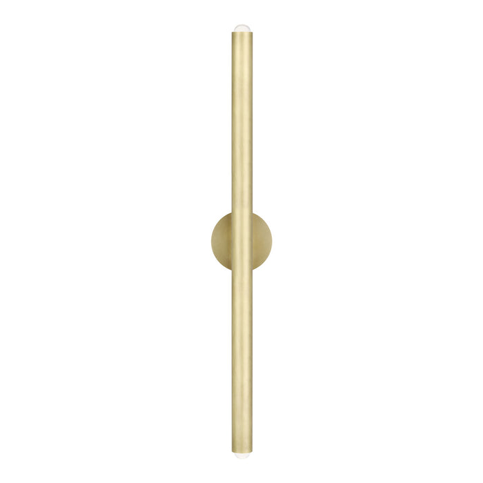 Ebell LED Floor Lamp in Natural Brass (X-Large).