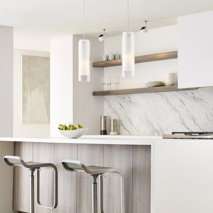 Echo Grande Pendant Light in kitchen.