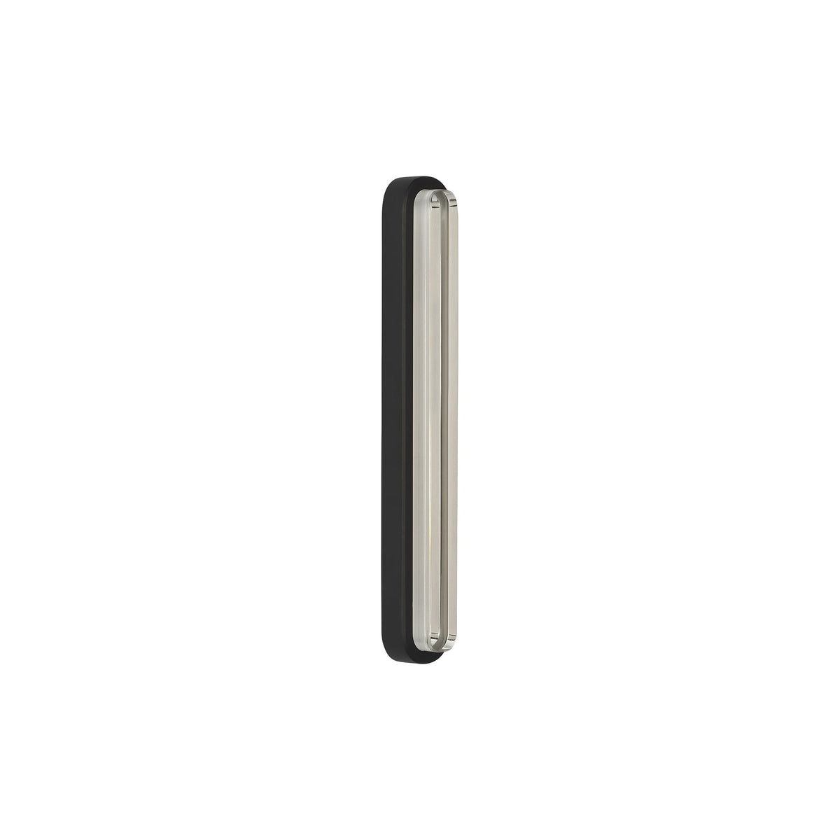 Emera LED Bath Vanity Light in Nightshade Black (13-Inch).
