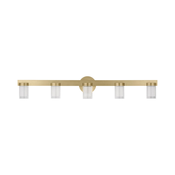Esfera LED Bath Wall Light in Natural Brass (Large).