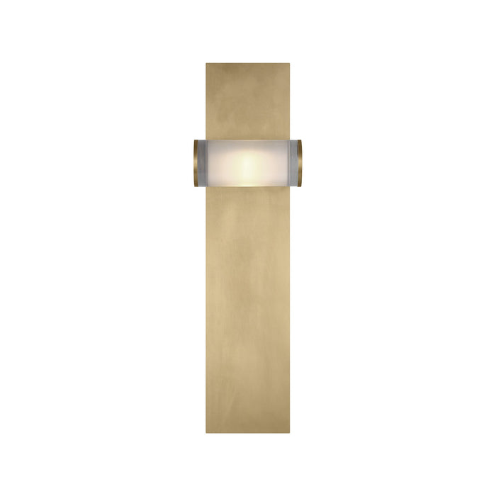 Esfera LED Wall Light in Natural Brass (Medium).