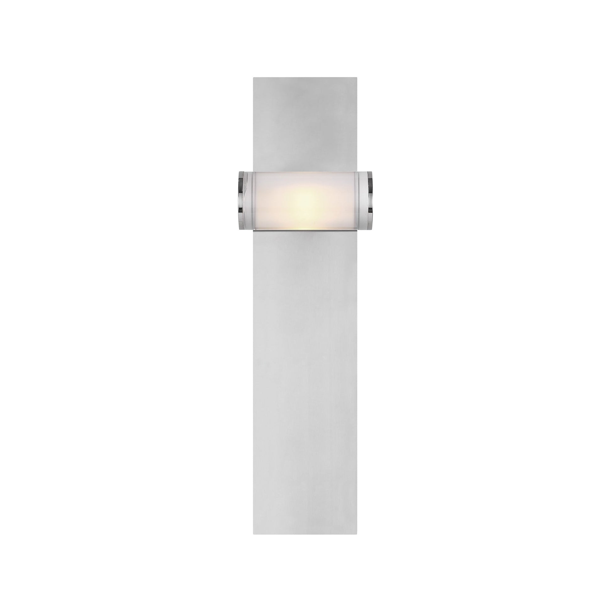 Esfera LED Wall Light in Polished Nickel (Medium).