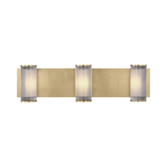 Esfera LED Wall Light in Natural Brass (Large).