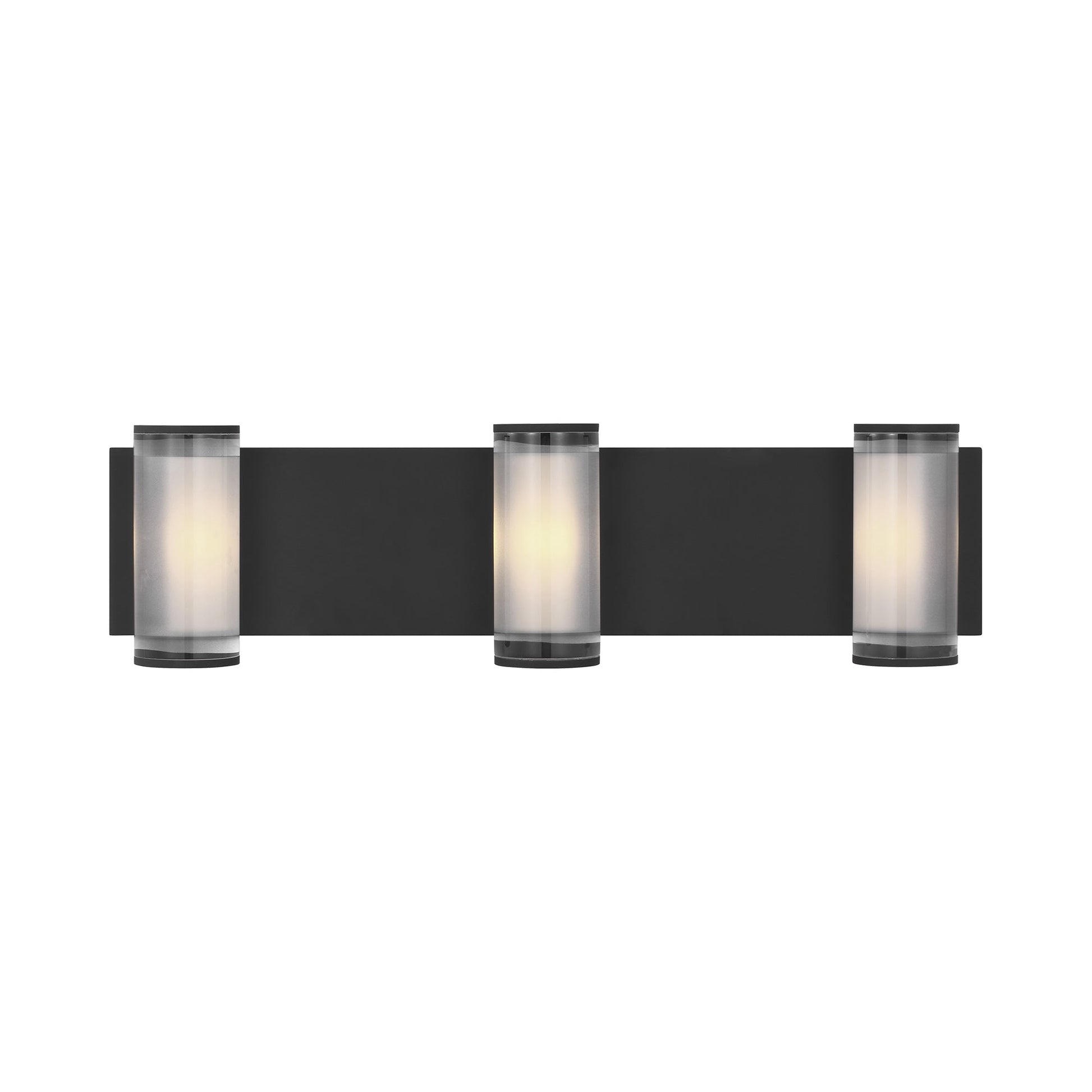 Esfera LED Wall Light in Nightshade Black (Large).