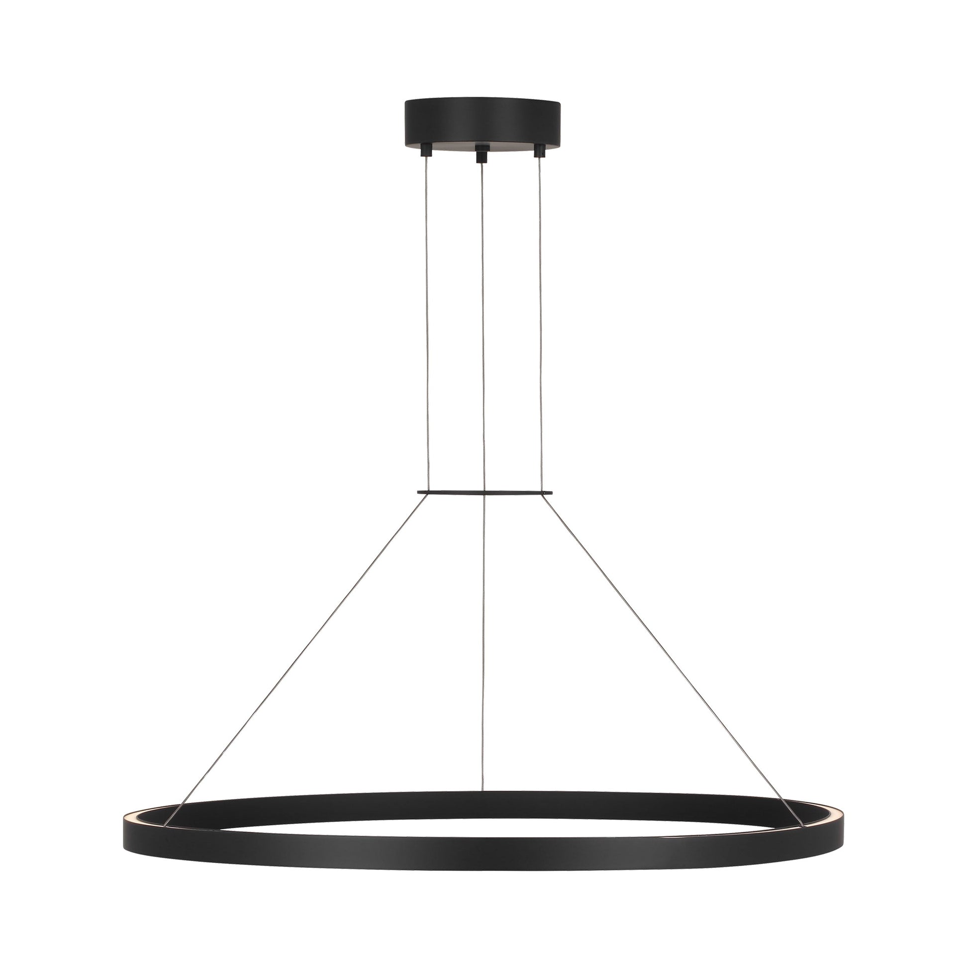 Fiama LED Pendant Light in Matte Black.