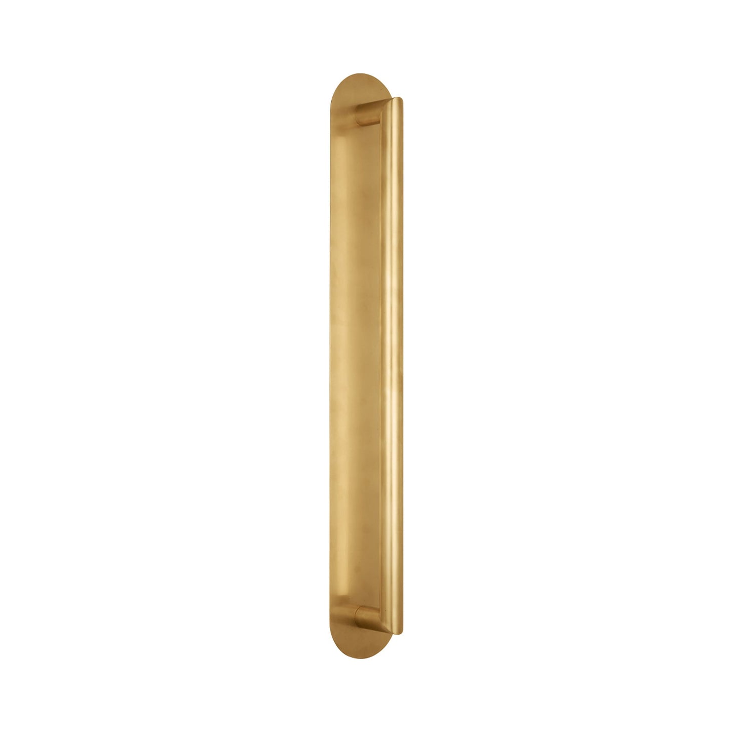 Fielle LED Wall Light in Natural Brass (X-Large).