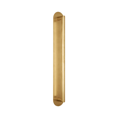 Fielle LED Wall Light in Natural Brass (X-Large).