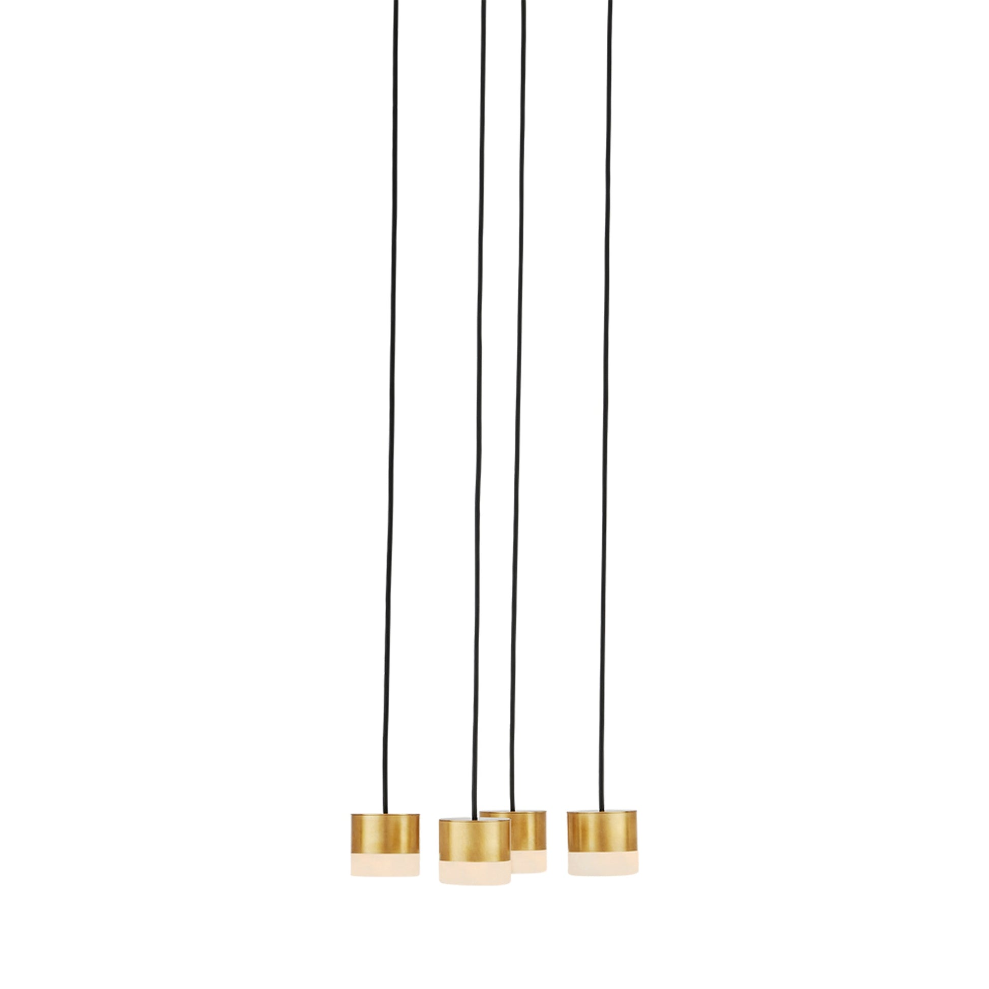 Gable LED Chandelier in Detail.