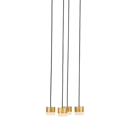 Gable LED Chandelier in Detail.