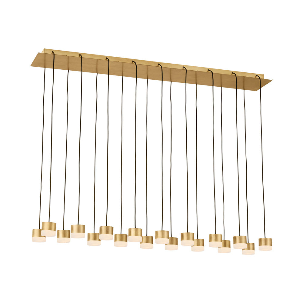 Gable LED Linear Chandelier.