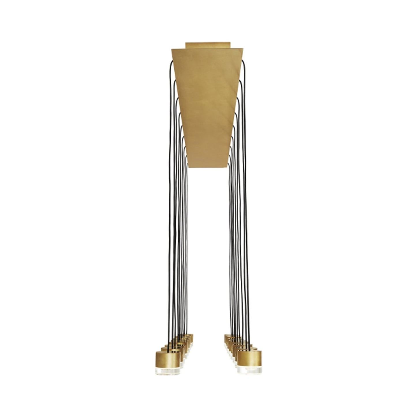 Gable LED Linear Chandelier in Detail.