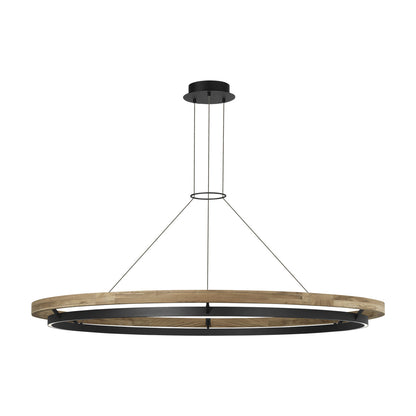 Grace Outdoor LED Chandelier (65-Inch).