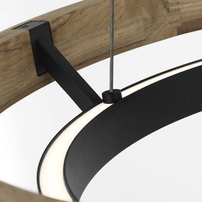 Grace Outdoor LED Chandelier in Detail.