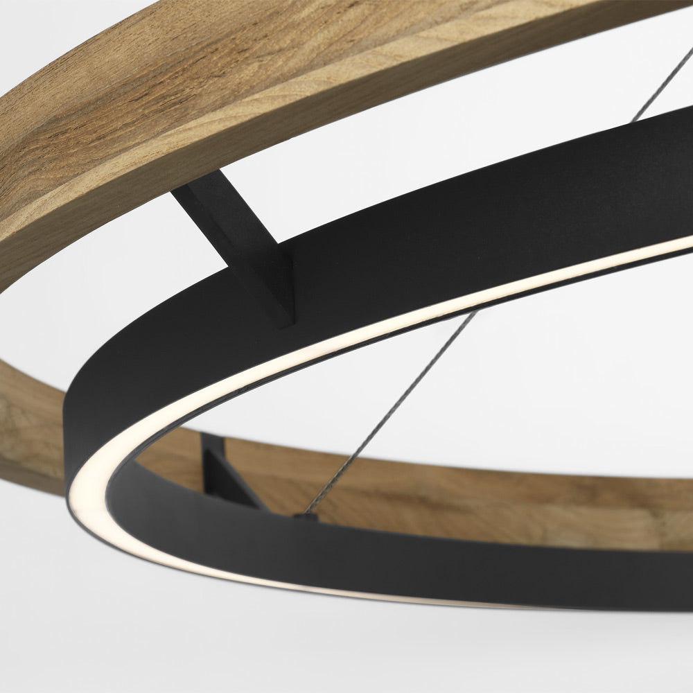 Grace Outdoor LED Chandelier in Detail.