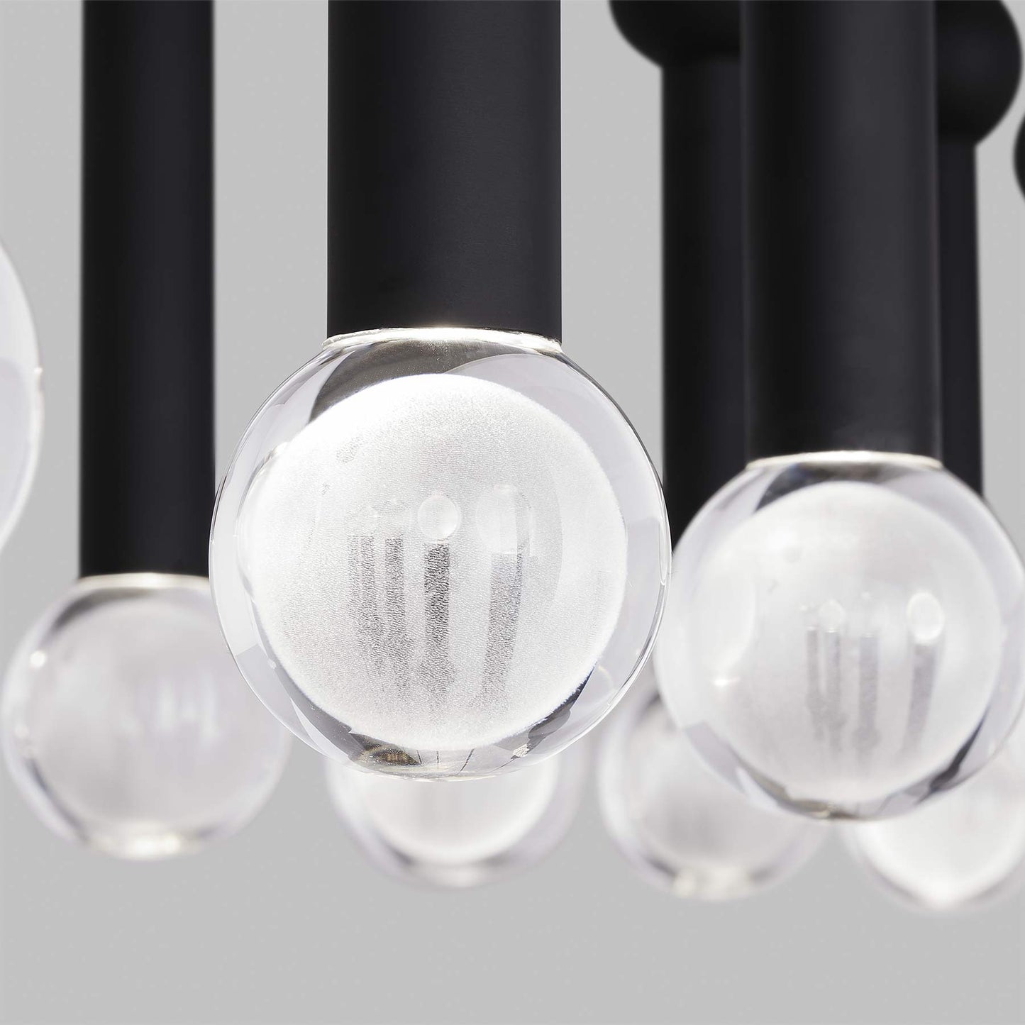 Guyed LED Chandelier in Detail.
