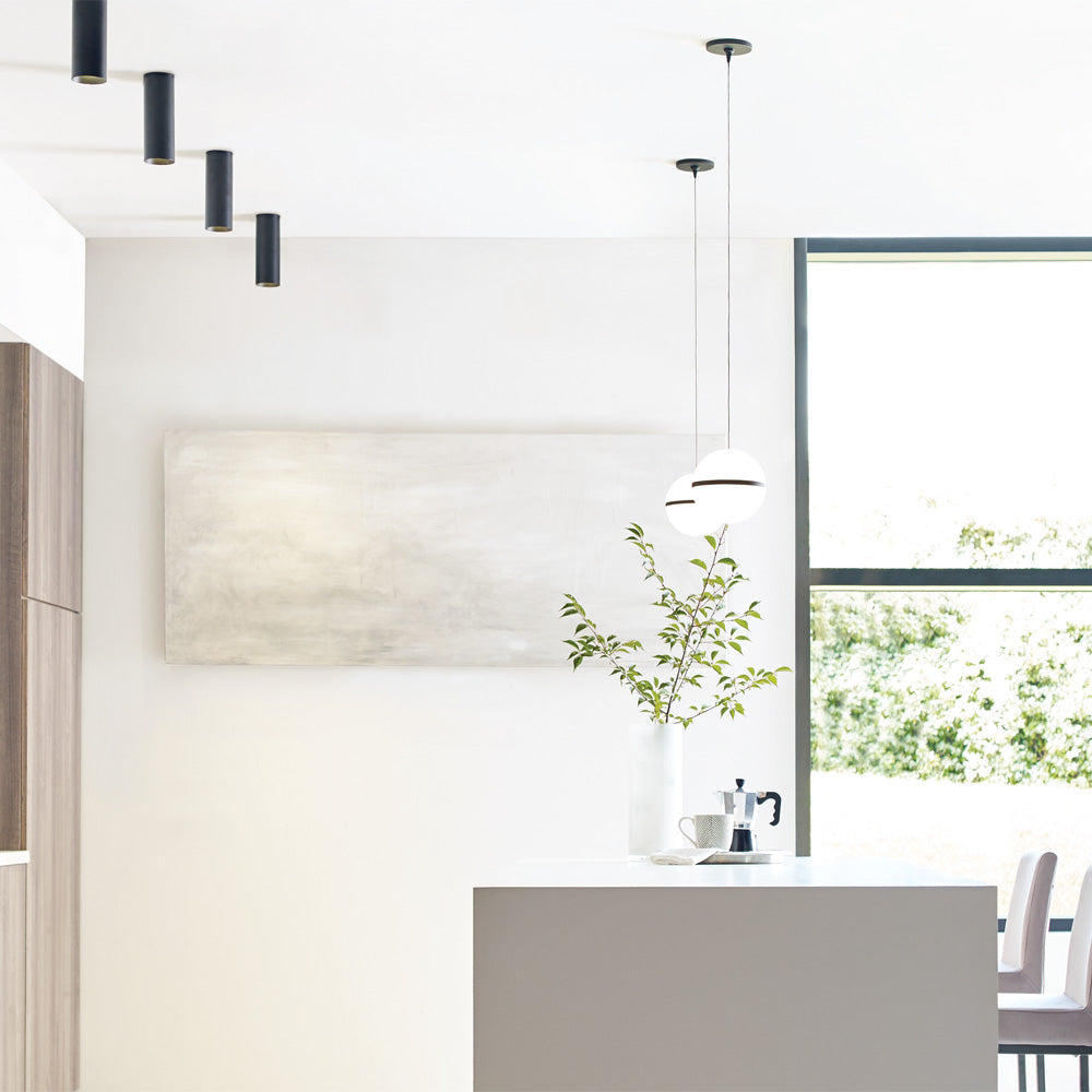 Hanea Grande LED Pendant Light in dining room.
