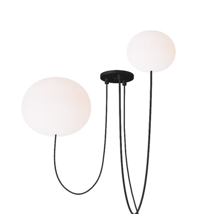Helium Array LED Chandelier in Detail.