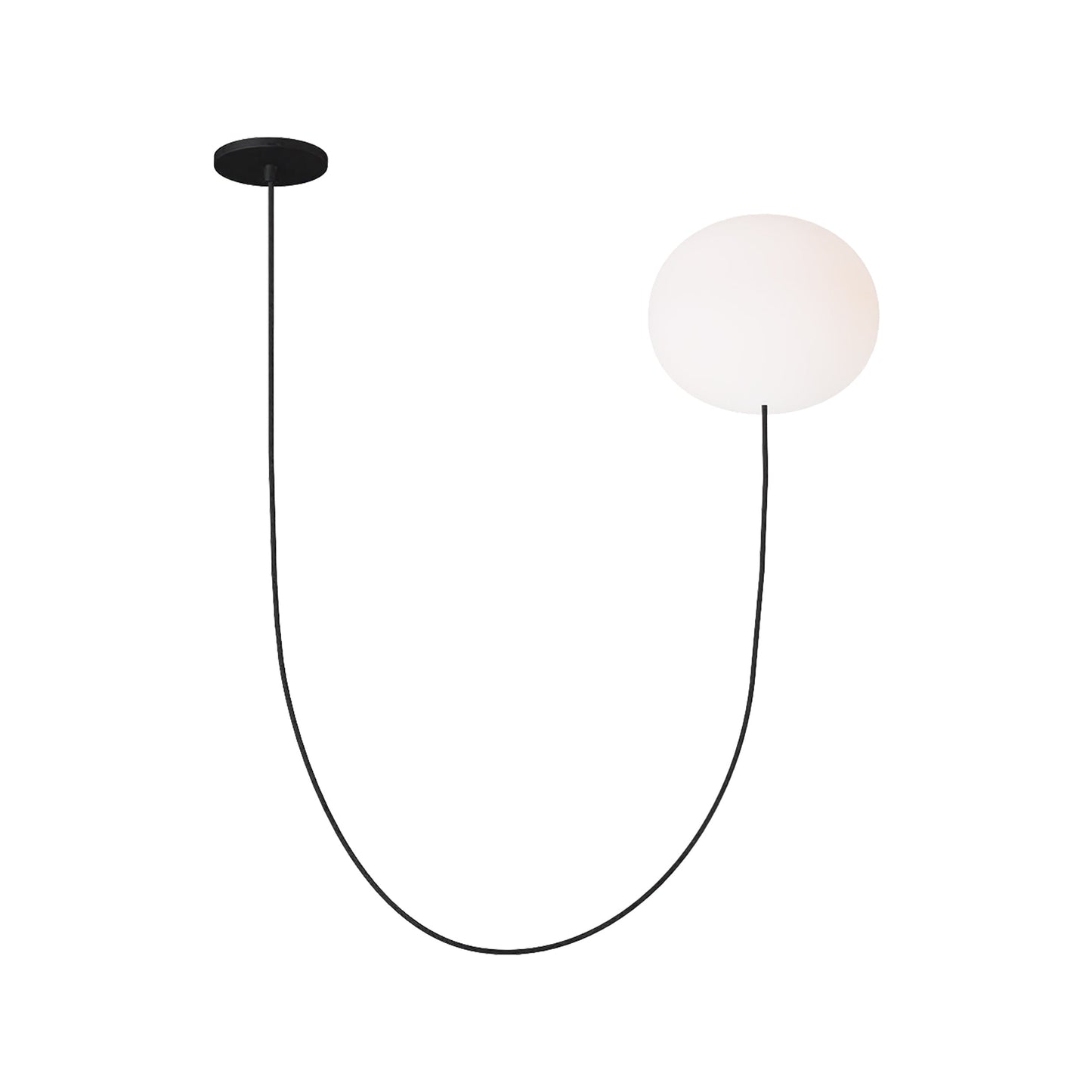 Helium LED Chandelier (Large/1-Light).