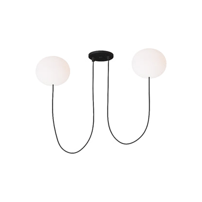 Helium LED Chandelier (Small/2-Light).