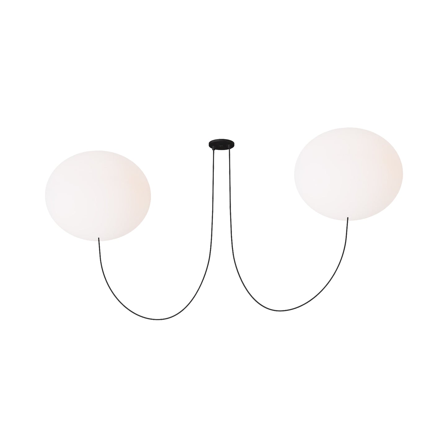 Helium LED Chandelier (X-Large/2-Light).