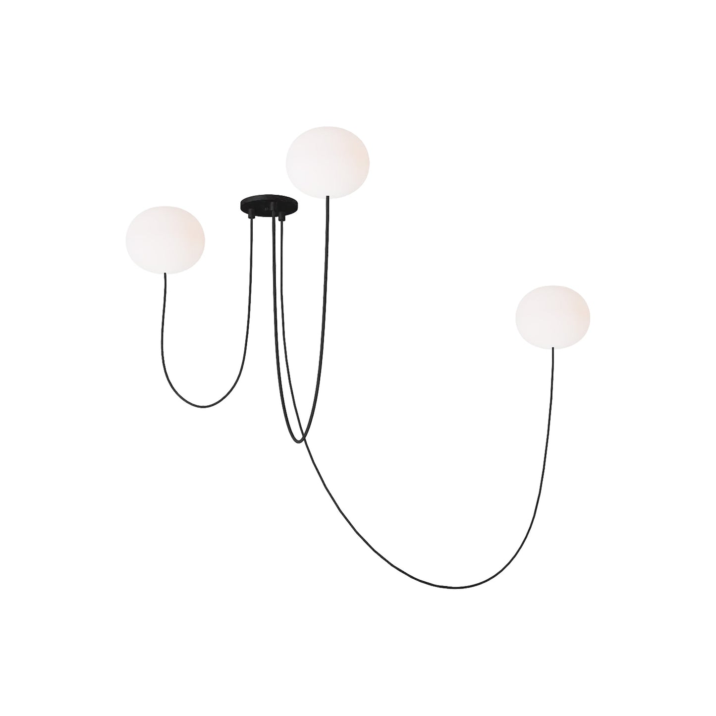Helium LED Chandelier (Small/3-Light).