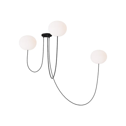 Helium LED Chandelier (Medium/3-Light).