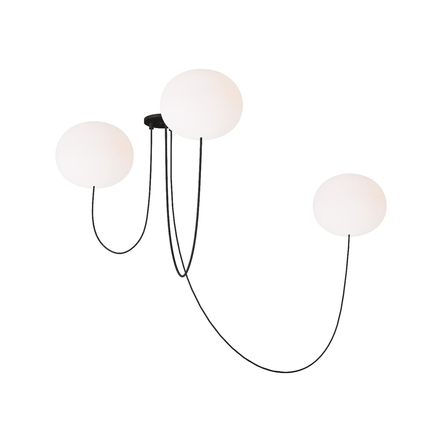 Helium LED Chandelier (Large/3-Light).