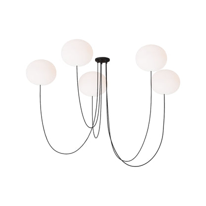 Helium LED Chandelier (Large/5-Light).
