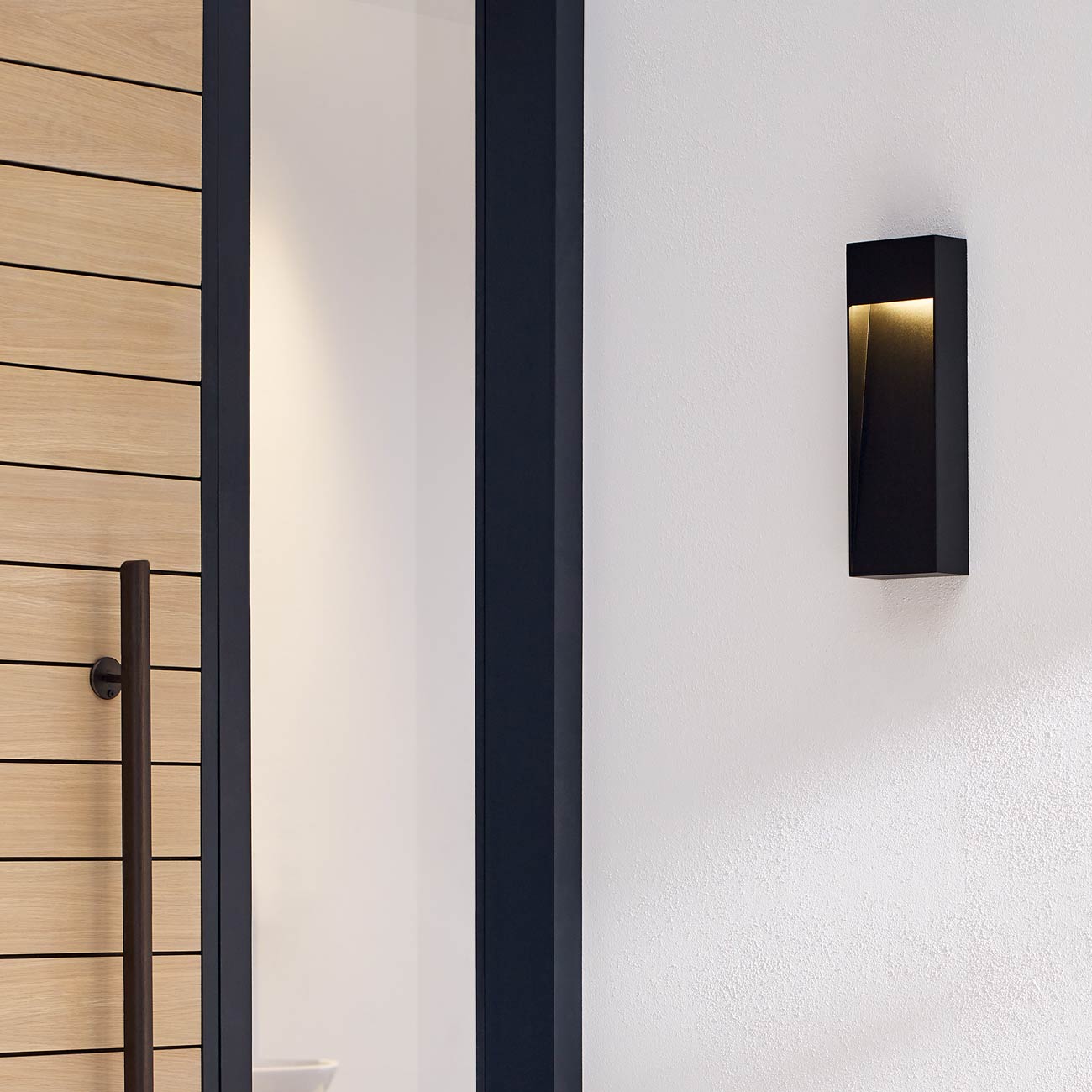 Inga Outdoor LED Wall Light in Outside Area.