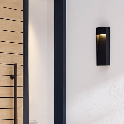 Inga Outdoor LED Wall Light in Outside Area.