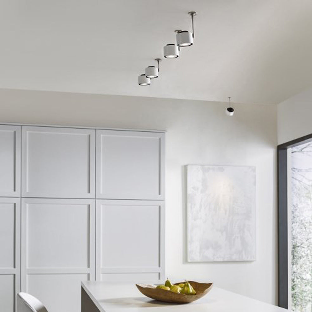 Iso LED Head Pendant Light in dining room.