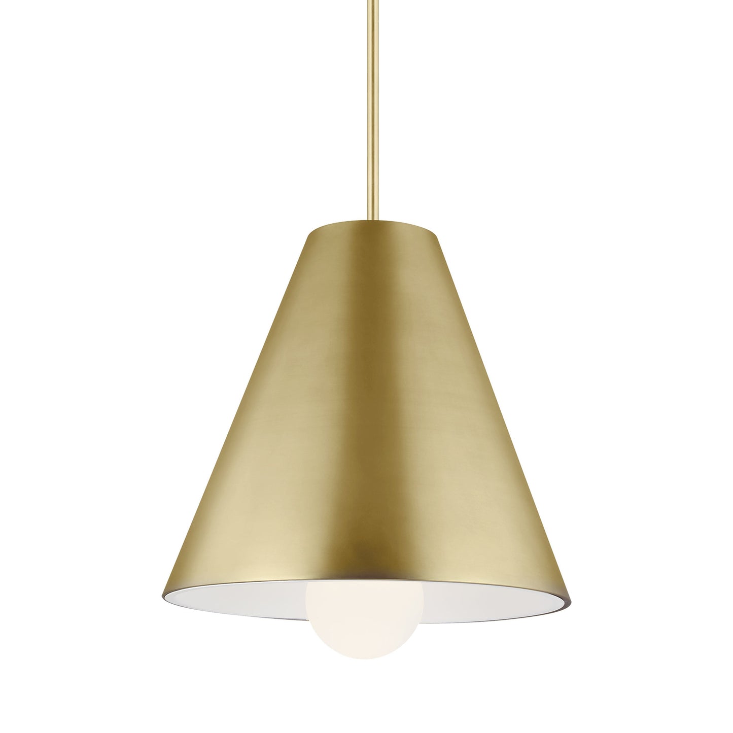 Joni LED Pendant Light in Plated Brass (Large).