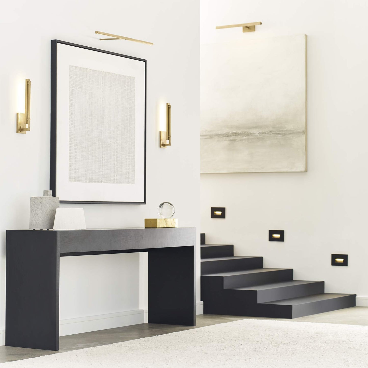 Kal LED Wall Light in living room.