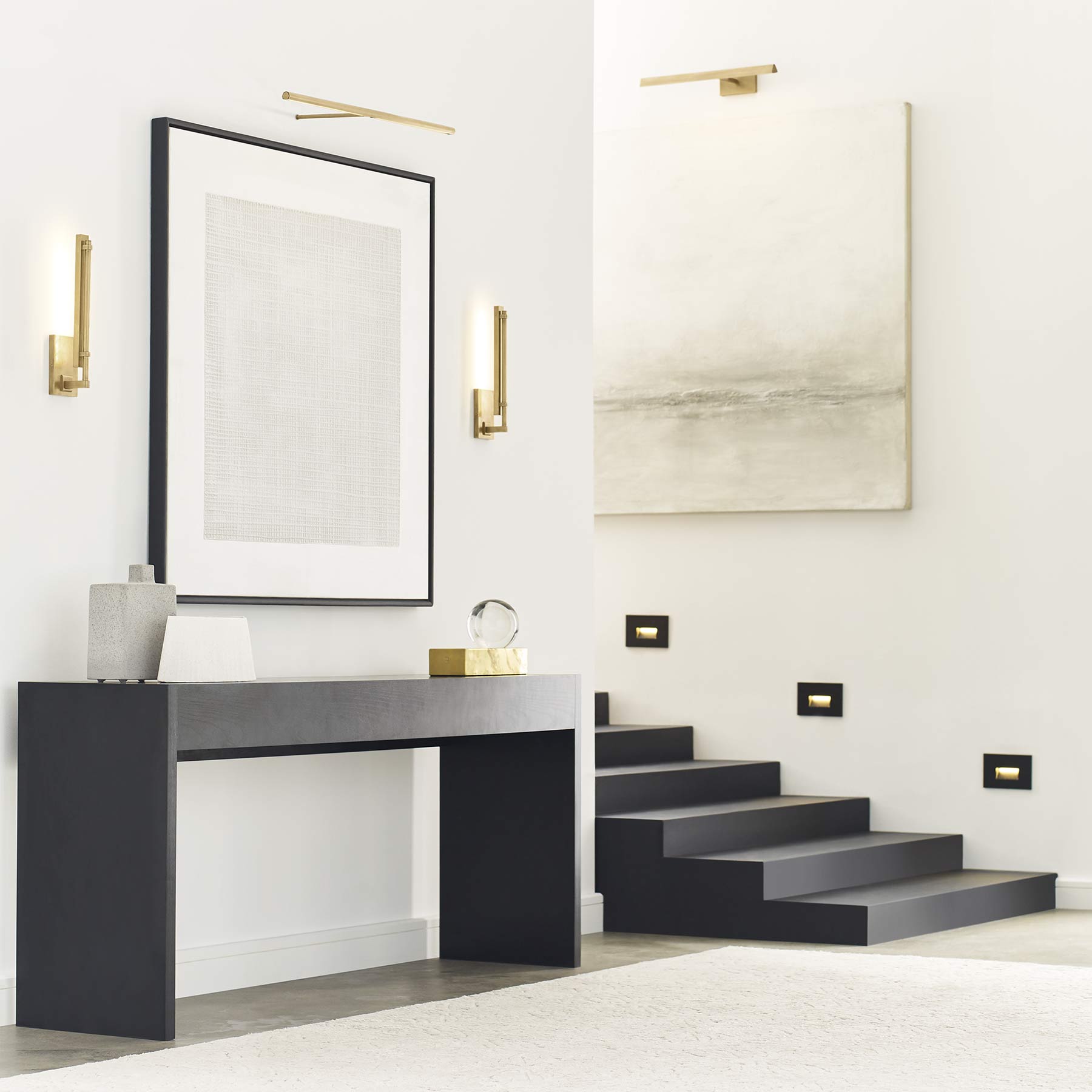 Kal LED Wall Light in living room.