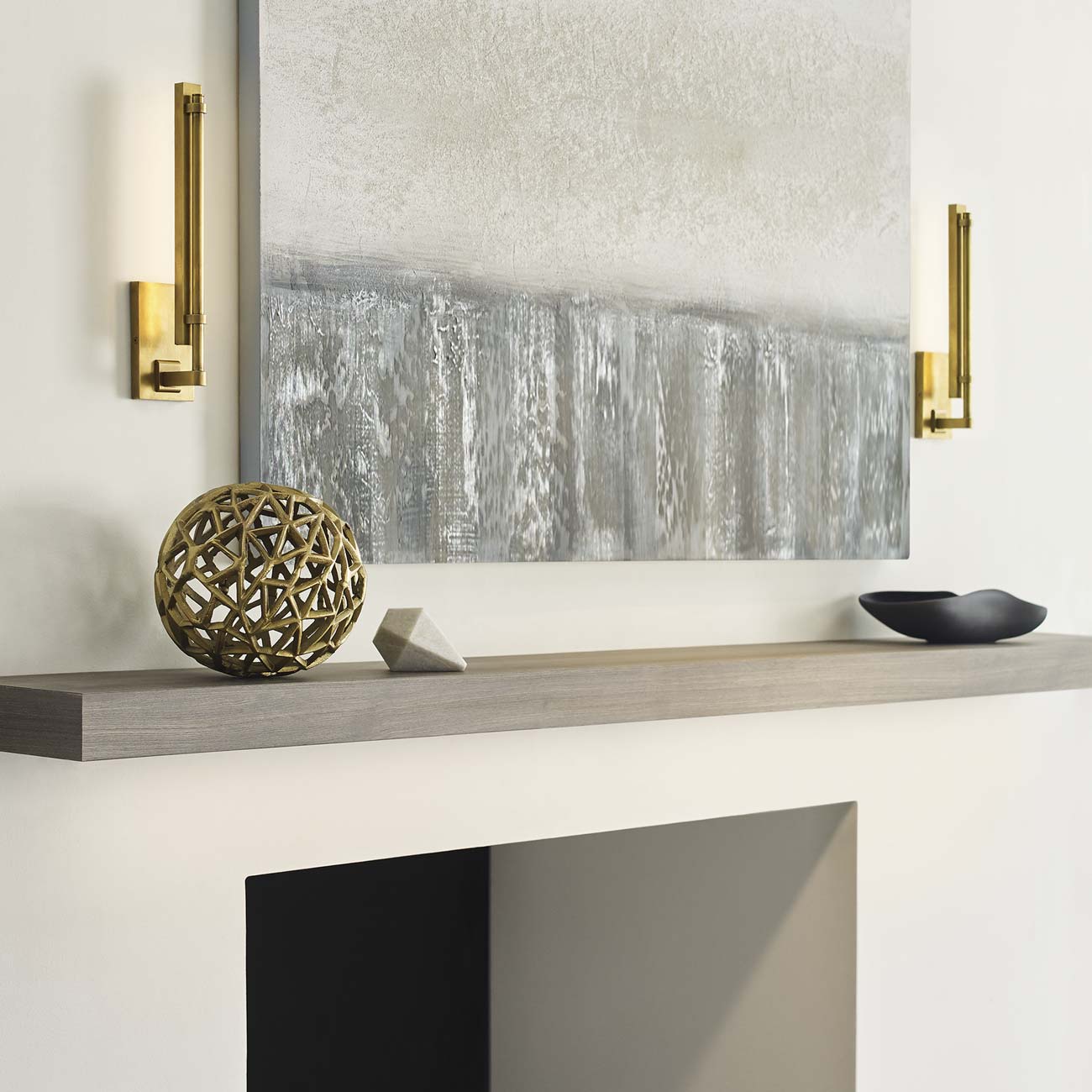 Kal LED Wall Light in living room.