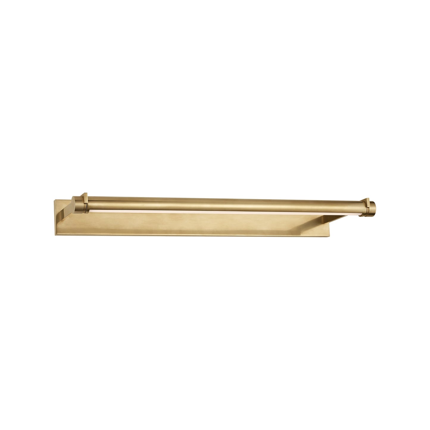 Katan LED Picture Light in Hand-Rubbed Antique Brass (24-Inch).