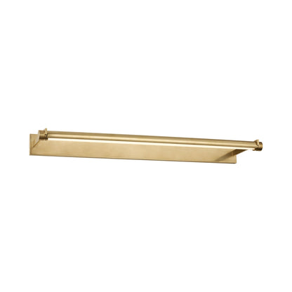 Katan LED Picture Light in Hand-Rubbed Antique Brass (30-Inch).