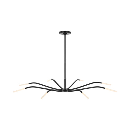 Lajos LED Chandelier in Bronze (8-Light).