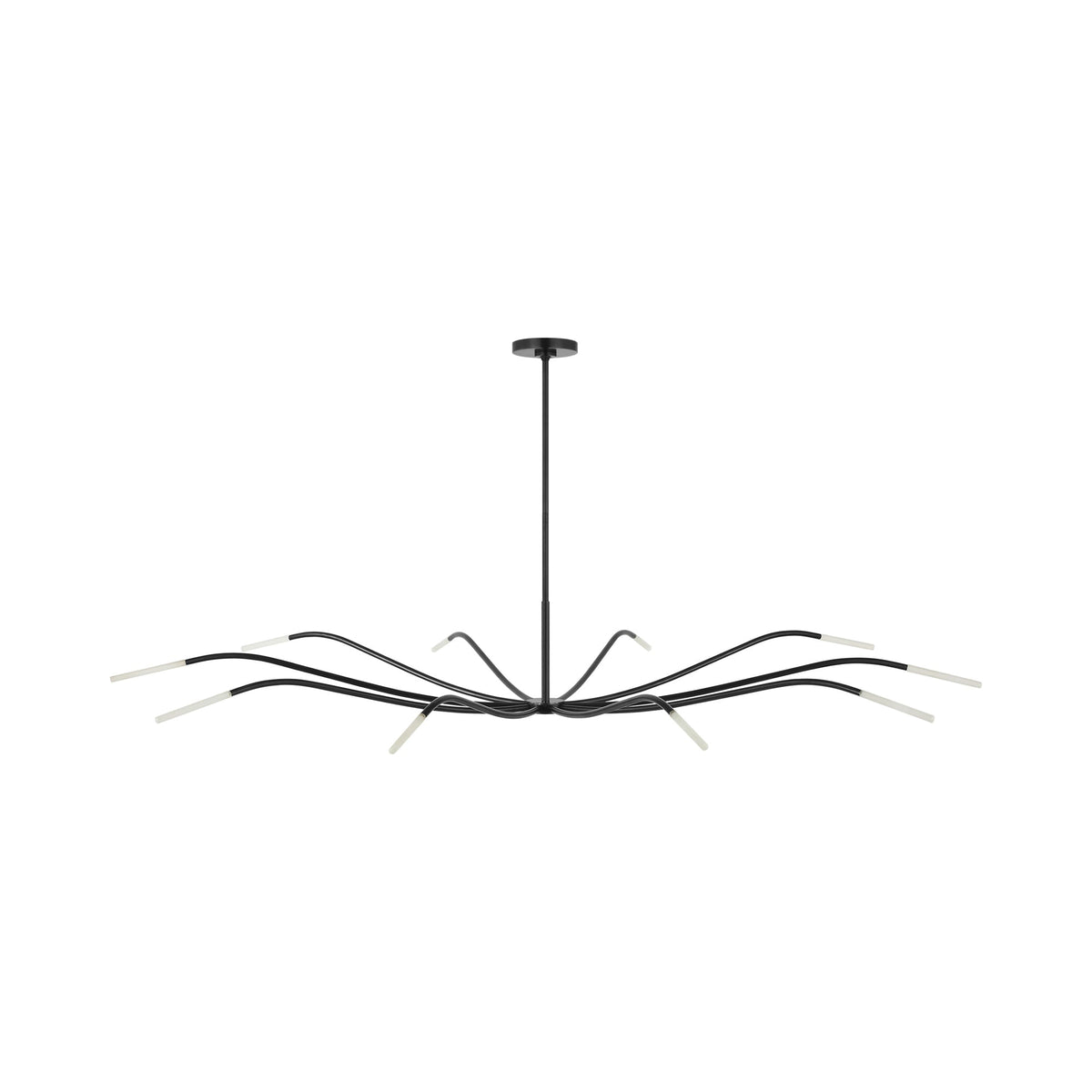 Lajos LED Chandelier in Bronze (10-Light).