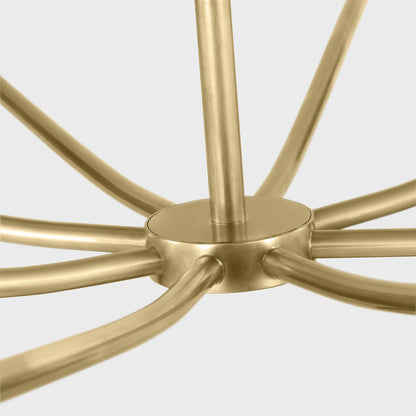 Lajos LED Chandelier in Detail.