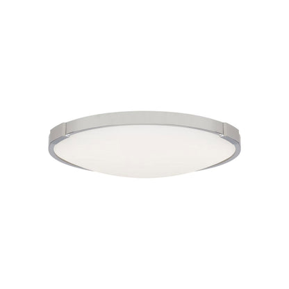 Lance LED Flush Mount Ceiling Light in Chrome.