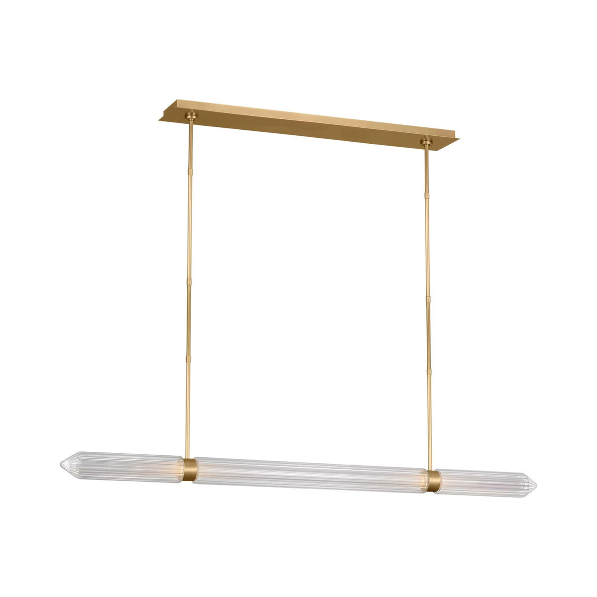 Langston LED Linear Chandelier in Detail.