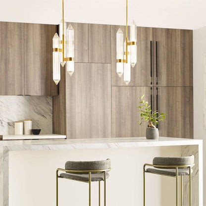 Langston LED Pendant Light in kitchen.