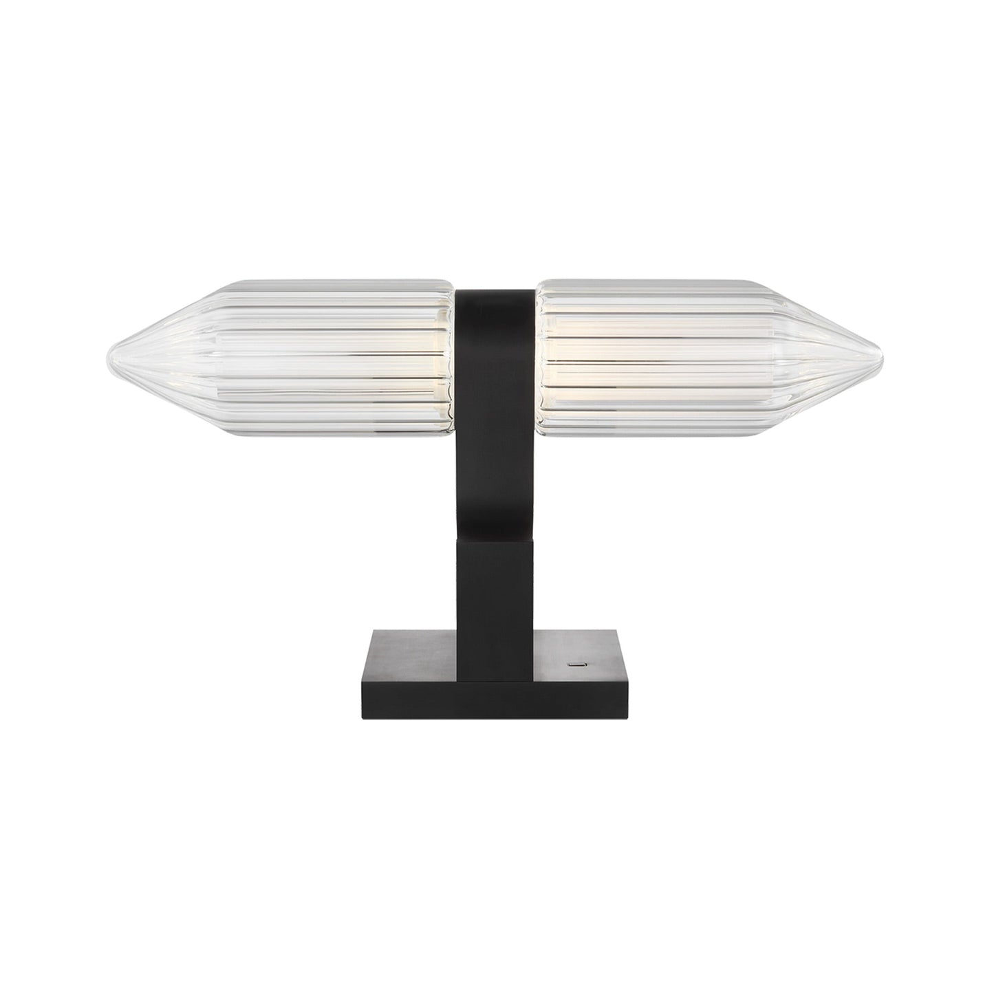 Langston LED Table Lamp in Plated Dark Bronze.