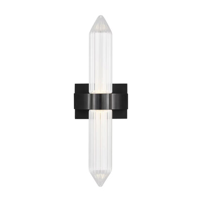 Langston LED Wall Light in Plated  Dark Bronze (22.7-Inch).